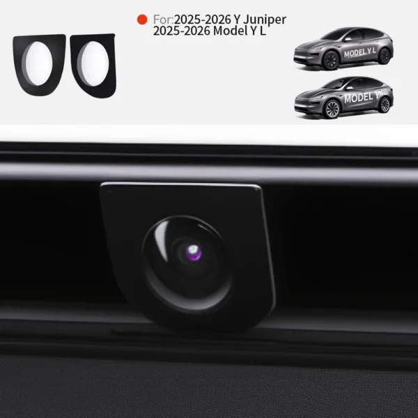 S9fe4b9818a374c02a993af4e2218b499E.webp YZ Vehicle Front Camera Protection For Tesla Model Y Juniper 2025 Interesting Automotive Products Anti-Collision Car Accessories 34