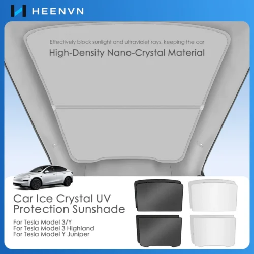 Se2287cfb586b4e2393649a958251b2b3j-1.webp TESLA Model 3/Y Sunshade 2025 Ice Cloth Roof Shade