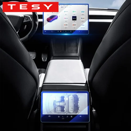 Seda82ddaa7624748ab50d339e30301919-1.webp TESY Tempered Glass Film Protector for New Tesla Model YL Y Juniper Launch Model 3 Highland Front Rear Screen Protective 34